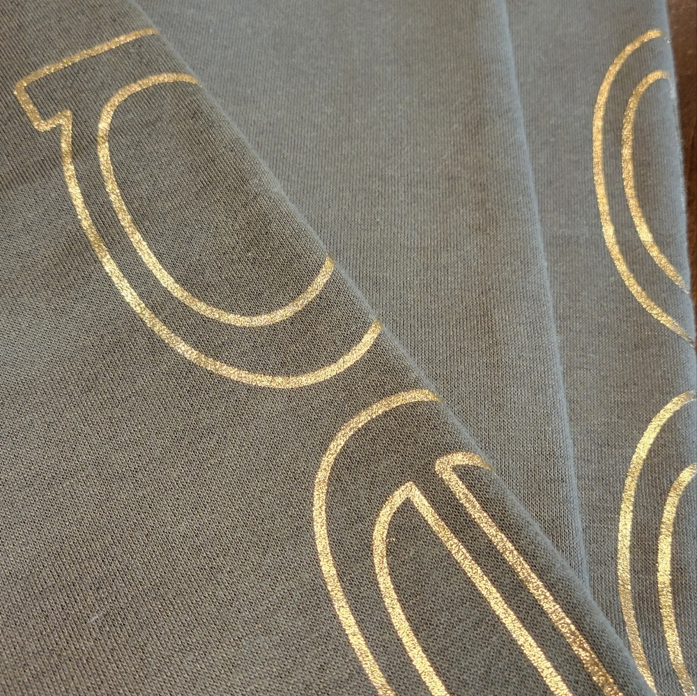 BEBE army green sweatpants